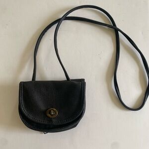 Barganza Black Mini Crossbody Bag